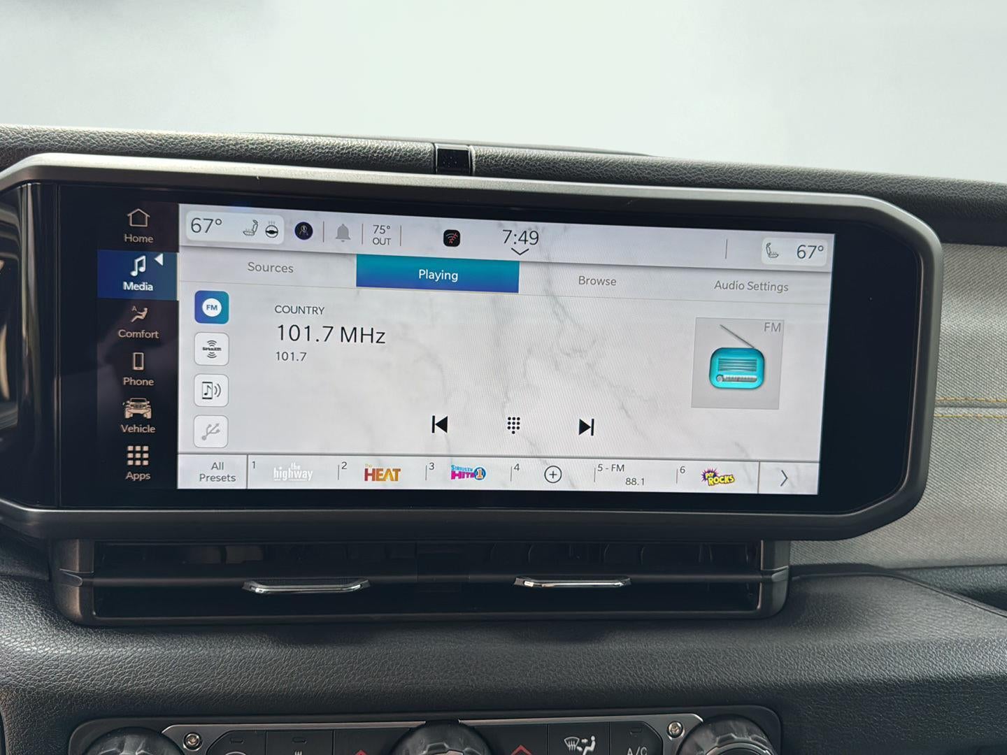2026 Jeep Wrangler — interior view