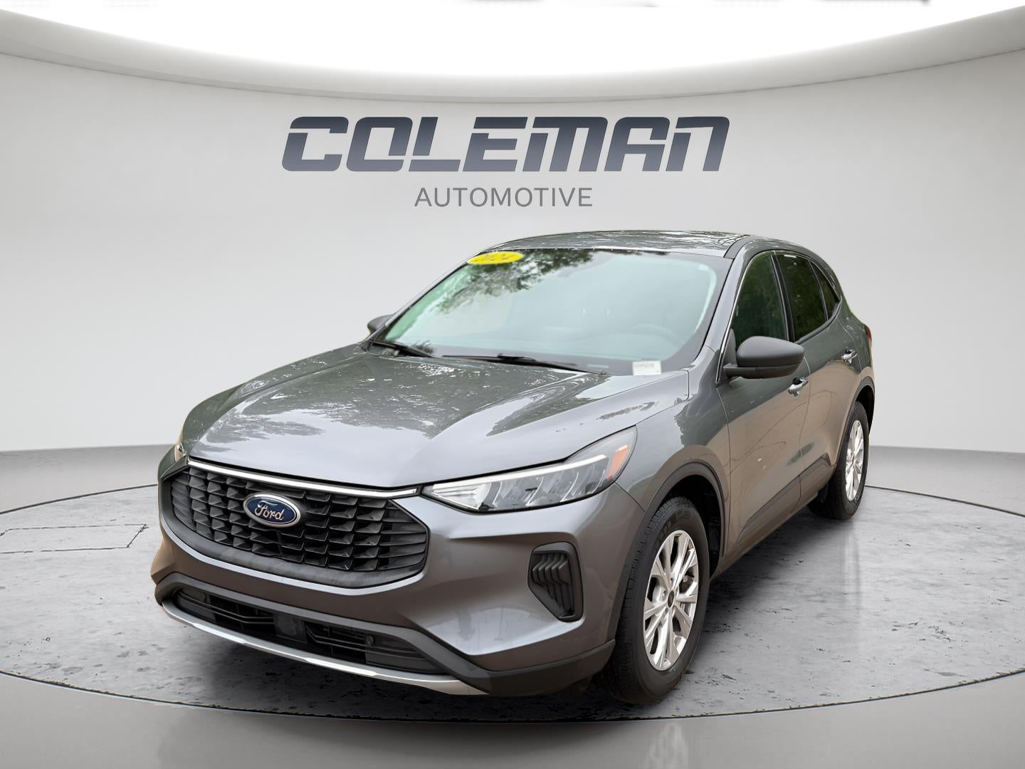 2024 Ford Escape Active in Carbonized Gray — front three-quarter view