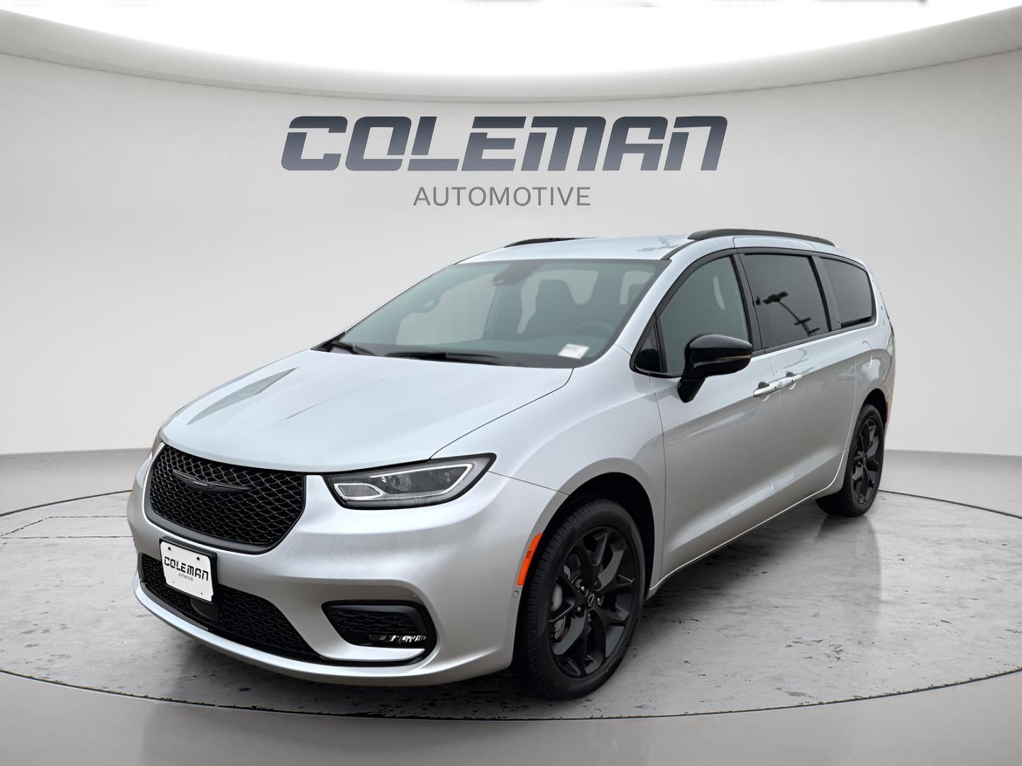 2026 Chrysler Pacifica PACIFICA SELECT AWD in Silver Mist Clear-Coat Exterior Paint — front three-quarter view