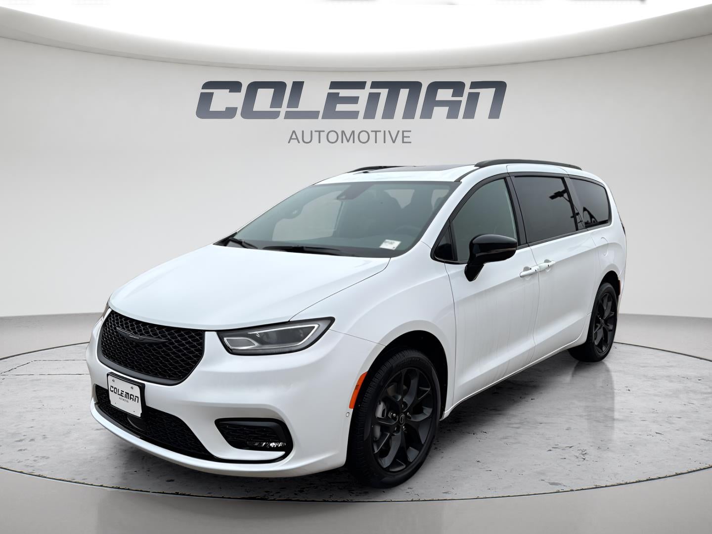 2026 Chrysler Pacifica PACIFICA LIMITED AWD in Bright White Clear-Coat Exterior Paint — front three-quarter view
