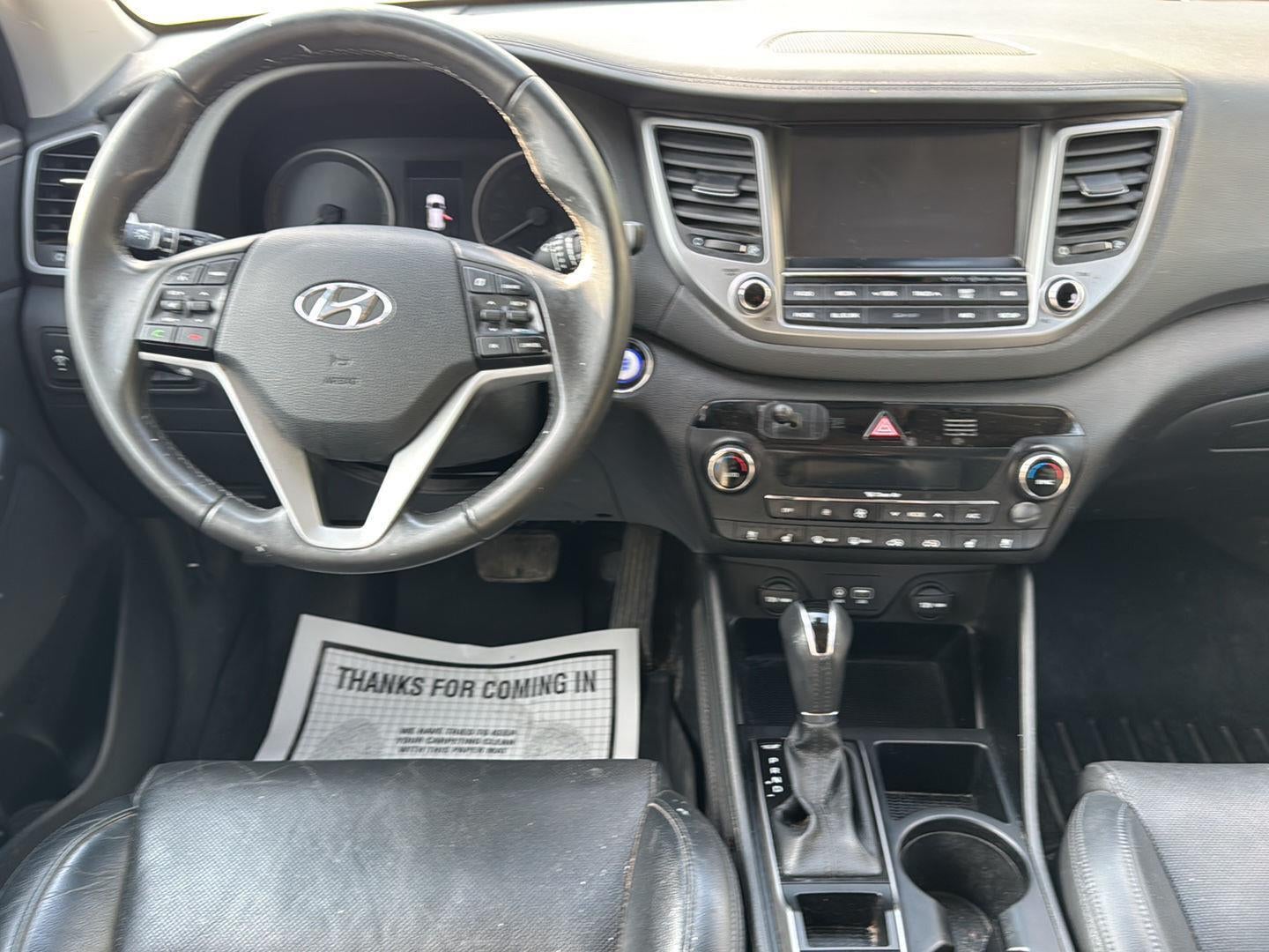2017 Hyundai Tucson — side profile view